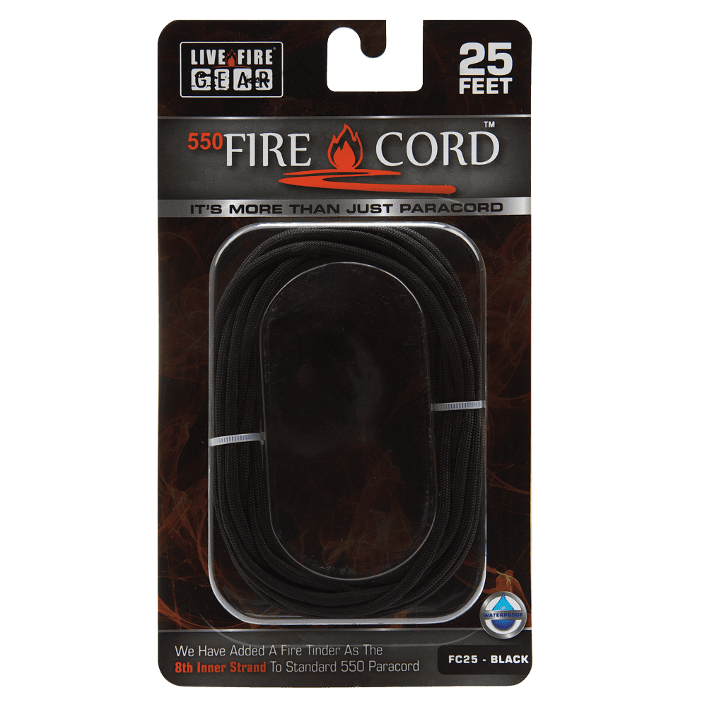 Live Fire 550 FireCord - 25 Feet 