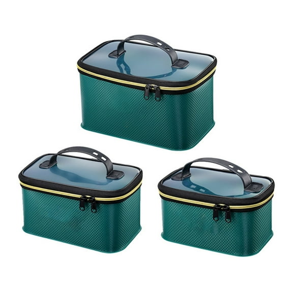 Live Fish Storage Container, Foldable Fishing Gear, Thickened Water Bucket, Portable Design, for Anglers, Secure Holding, Durable Plastic Construction, for Outdoors, Travel-Friendly, Compact Folding
