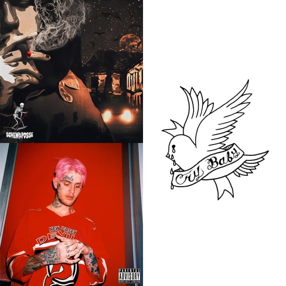 Crybaby (Opaque White LP Vinyl) & Hellboy (2LP) & Live Forever