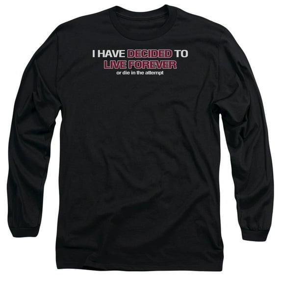 - Live Forever - Long Sleeve Shirt - Small