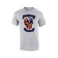 thumbnail image 1 of Live Free Or Die American Flag Skull Adult Short Sleeve T-shirt-Sportsgray-XXXL, 1 of 4