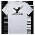 thumbnail image 1 of Live Free Tactical Graphic T-shirt, White - Small, 1 of 1
