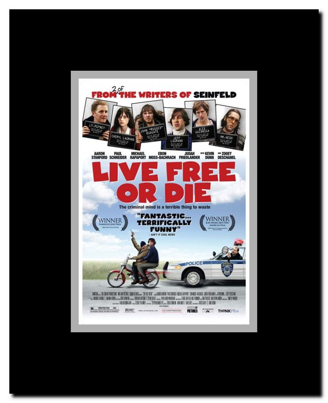 Live Free or Die Framed Movie Poster