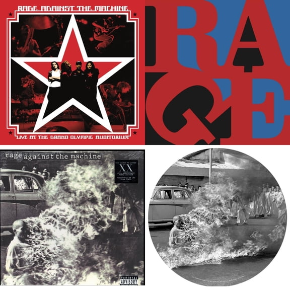 Live At The Grand Olympic Auditorium (2LP/180G Vinyl) & Renegades (180G LP Vinyl) & Rage Against The Machine & Rage Against The Machine (X) (Picture Disc)