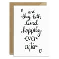 thumbnail image 1 of Live Happily Ever After Wedding Card, 1 of 2