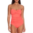 thumbnail image 1 of Live In Color Bandeau One-Piece Swimsuit, 1 of 2