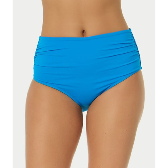 Anne Cole womens Hi Waist Shirred Bottom, xs