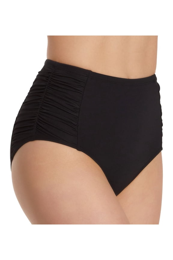- Shirred High Waist Tummy Control Bottom