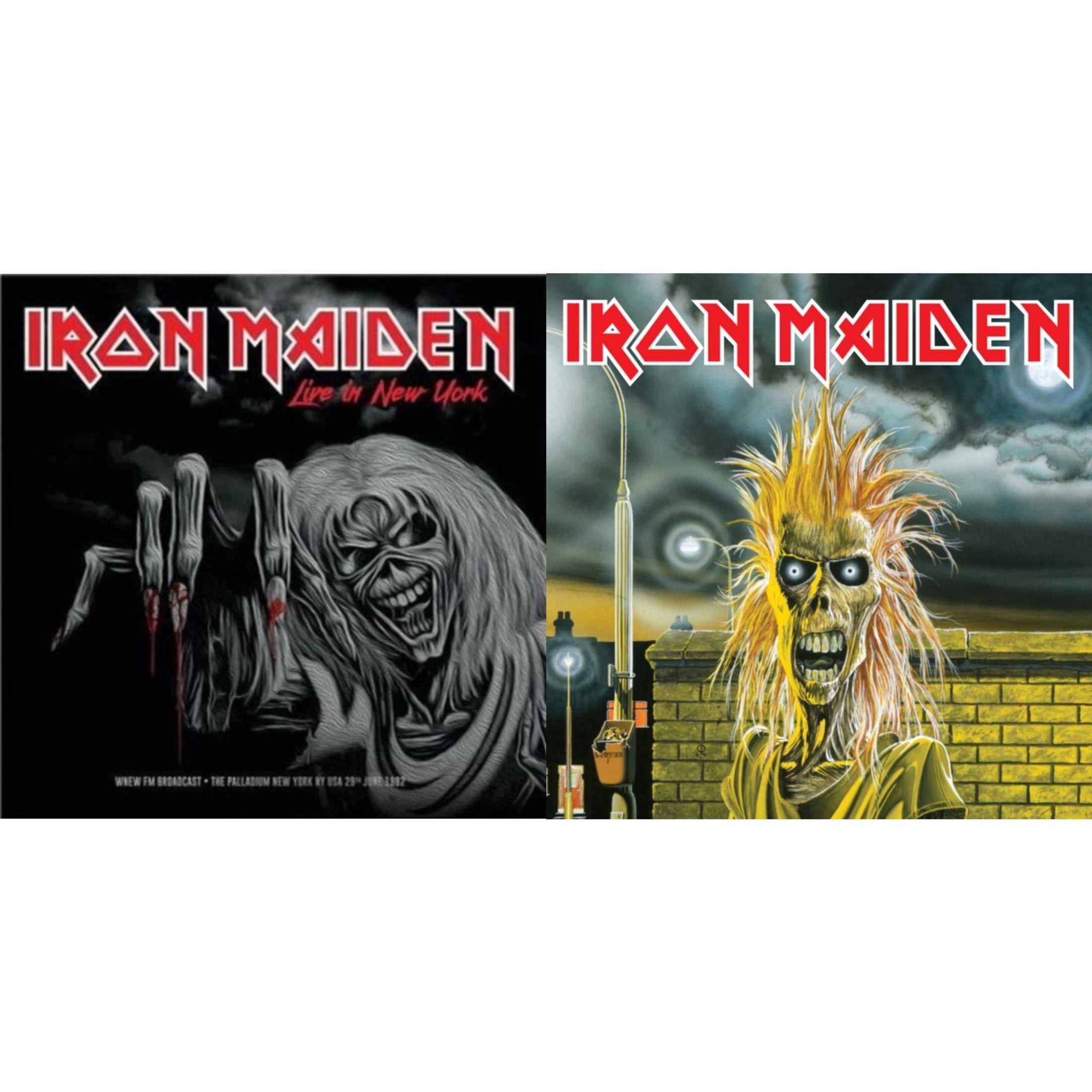 Live In New York (Yellow LP Vinyl) & Iron Maiden Jamaica | Ubuy