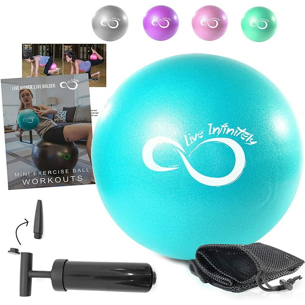 Live Infinitely Exercise Ball Workout Equipment for Yoga and Pilates