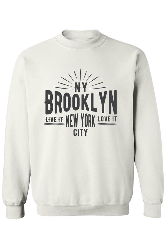 Live It, Love It Ny Sweatshirt Men -Image by Shutterstock, Male Large