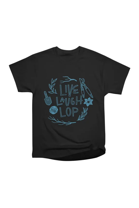 Live Laugh Lop blue T-Shirt Tee Gift For Him Merch For Her Apparel For Friend