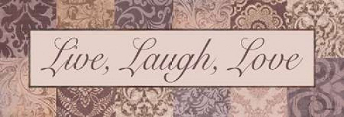 Live - Laugh - Love Canvas Art - Todd Williams (10 x 20)