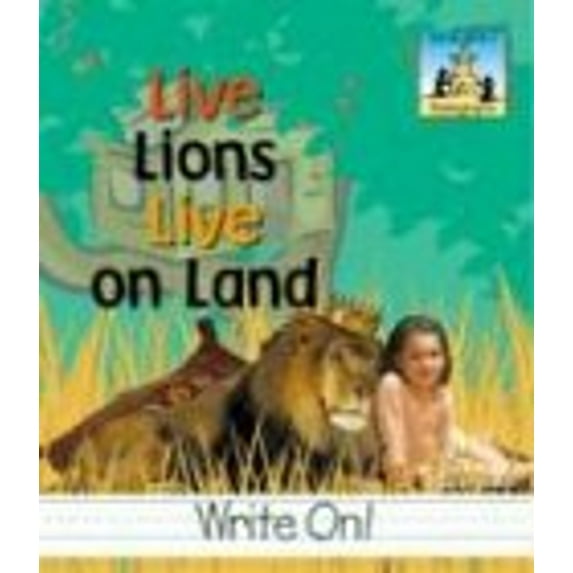 Pre-Owned Live Lions on Land (Library Binding) 1577657950 9781577657958