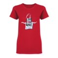 thumbnail image 1 of Live Love Bake Passion Shaped T-Shirt Women -Image by Shutterstock, Female Small, 1 of 2