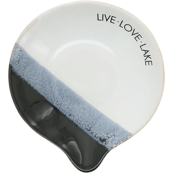 Pavilion Gift Company - Live Love Lake - 4" Spoon Rest