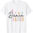thumbnail image 1 of Boho Vintage Dance Teacher Appreciation Back To School T-Shirt mens t shirt，white，women，funny，misfits，men，journey，t-shirt, 1 of 4