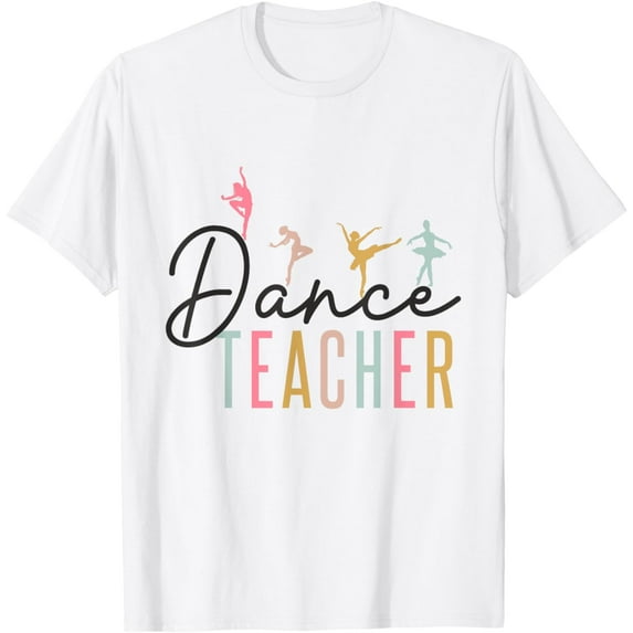 Boho Vintage Dance Teacher Appreciation Back To School T-Shirt mens t shirt,white,women,funny,misfits,men,journey,t-shirt