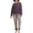 thumbnail image 1 of Live Love Lounge Ladies' 3-Piece Lounge Set (Purple, S) 1609489, 1 of 6