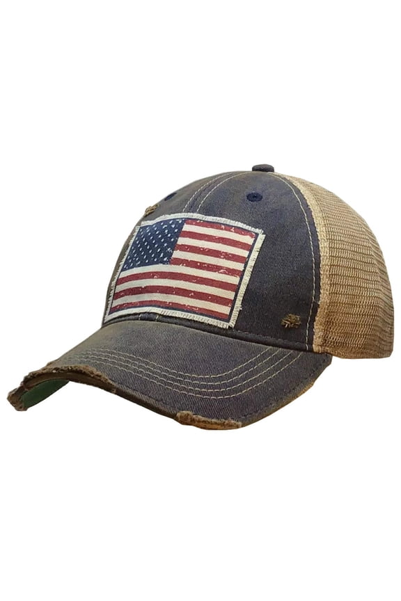 Live Love RESCUE Distressed Trucker Hat