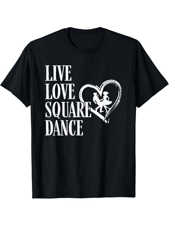 Live Love Square Dance Square Dancing Square Dancer T-Shirt