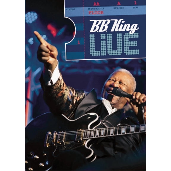 B.B. King: Live DVD NEW