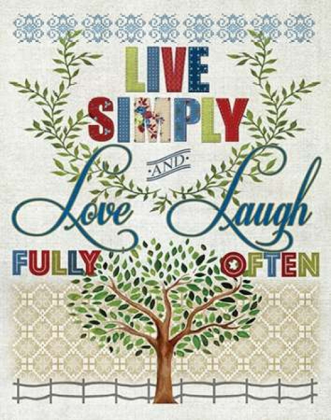 Live Simply Canvas Art - Conrad Knutsen (22 x 28)