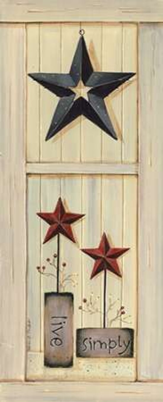Live Simply Canvas Art - Karen Tribbet (10 x 20)
