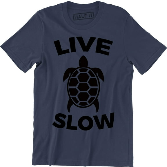 Live Slow Turtle Funny Animal Love Tortoise Men's Gift T-Shirt