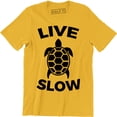 thumbnail image 1 of Live Slow Turtle Funny Animal Love Tortoise Men's Gift T-Shirt, 1 of 4
