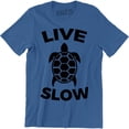 thumbnail image 1 of Live Slow Turtle Funny Animal Love Tortoise Men's Gift T-Shirt, 1 of 4