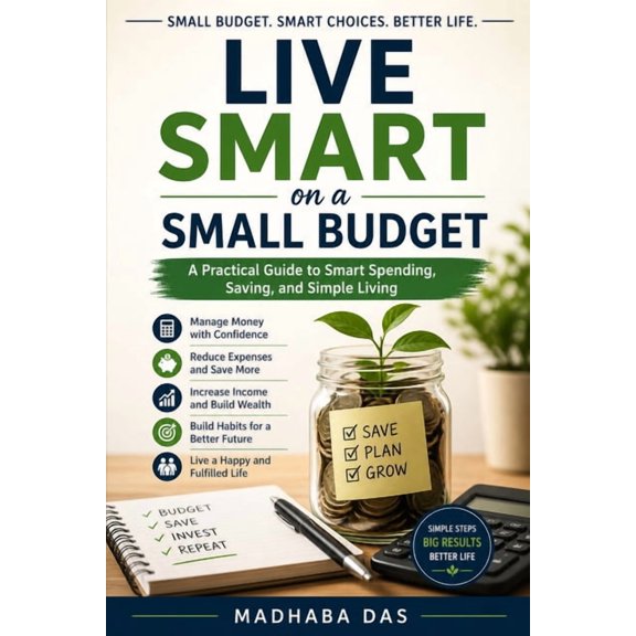 Live Smart on a Small Budget: A Practical Guide to Smart Spending, Saving, and Simple Living, (Paperback)
