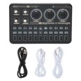 thumbnail image 1 of Live Sound Card Bluetooth 5.0 Noise Reduction 6 Sound Change Stable Signal Professional Sound Mixer for Live Streaming, 1 of 8