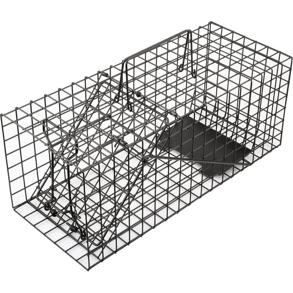 Live Squirrel Trap Heavy Duty Humane Animal Cage Trap (No Assembly Required)