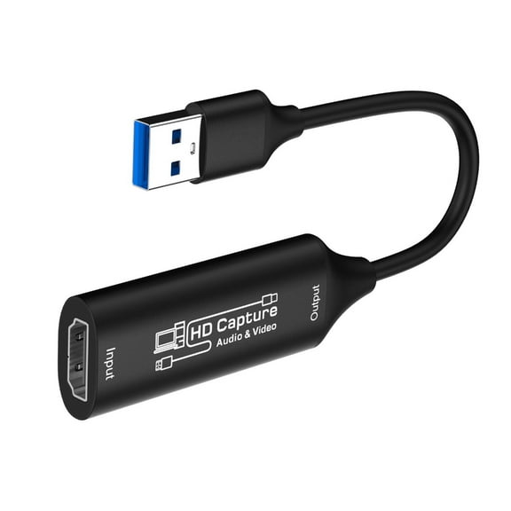 Live Streaming Capturing Card 4K Input to 1080P Output USB Instantly Compatible Consoles Phone