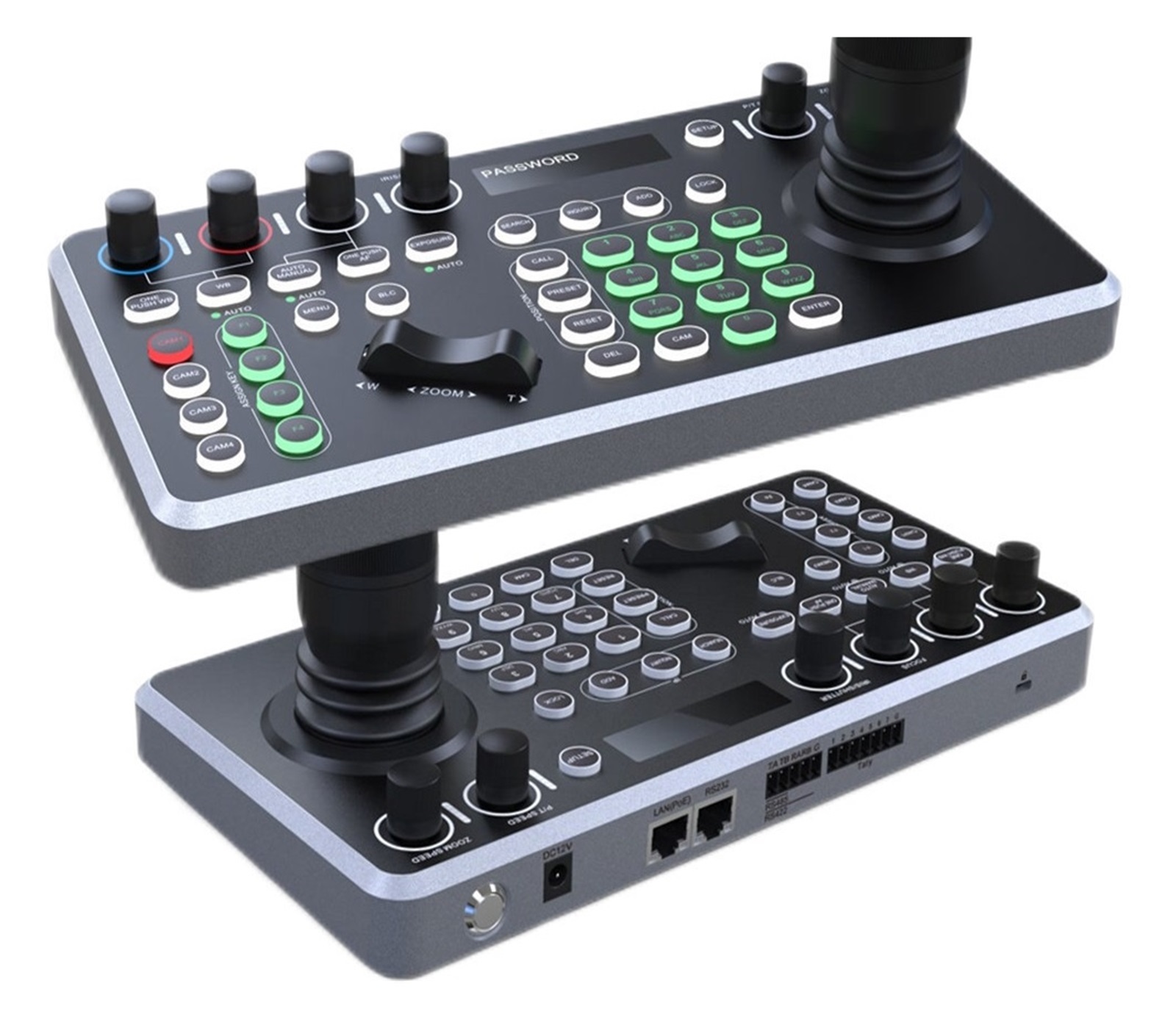 Live Streaming Ptz Controller Keyboard Joystick For Video Conference