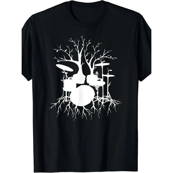 Live The Beat Drum T-Shirt, Drummer Gift For Musician