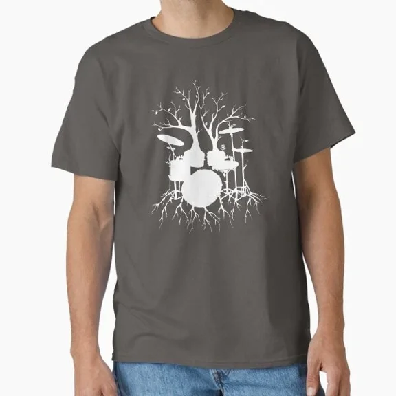 Live The Bto The Tempo Of Creation ~ Drum Tree Art , Version1 T-Shirt