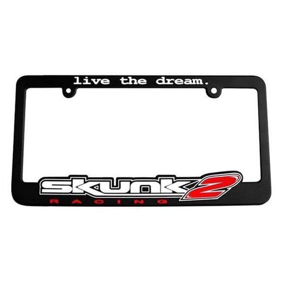 Live The Dream License Plate Frame