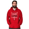 thumbnail image 1 of Live Through the Lord Jesus Christ Unisex Plus Fleece Graphic Hoodie Brisco Brands 4X, 1 of 5