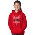 thumbnail image 1 of Live Through the Lord Jesus Christ Youth Hoodie Boy Girl Teen Brisco Brands S, 1 of 6