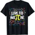 thumbnail image 1 of Live To InsPire Pi 3.14 Math Teacher Pi National Day T-Shirt, 1 of 4