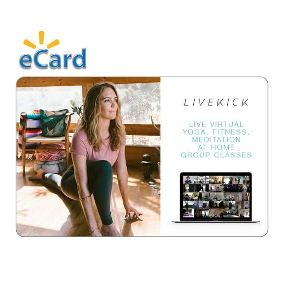 Live Virtual Yoga, Fitness and Meditation At-Home Classes, 10 Live Virtual Classes for $100 (Email Delivery)