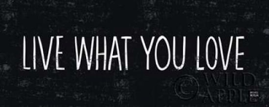 Live What You Love Canvas Art - Michael Mullan (10 x 20)