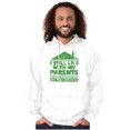 thumbnail image 1 of Live With Parents Slacker Funny Hoodie Sweatshirt Women Men Brisco Brands M, 1 of 5