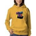 thumbnail image 1 of Live With Pride Colorful Banner Hoodie Women -Smartprints Designs, Female x-Large, 1 of 4