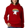 thumbnail image 1 of Live With Pride Polar Bear. Hoodie Women -Smartprints Designs, Female Small, 1 of 4