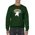 thumbnail image 1 of Live With Pride Polar Bear. Sweatshirt Men -Smartprints Designs, Male Small, 1 of 4