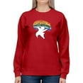 thumbnail image 1 of Live With Pride Polar Bear. Sweatshirt Women -Smartprints Designs, Female Medium, 1 of 4