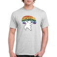 thumbnail image 1 of Live With Pride Polar Bear T-Shirt Men -Smartprints Designs, Male Small, 1 of 4